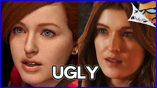 Spiderman 2s Mary Jane's Ugly for "Modern Gaming"