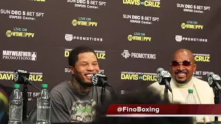 GERVONTA DAVIS BRUTALLY HONEST ON BEATING ISAAC CRUZ, WANTS "QUEEN RYAN GARCIA"