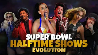 Super Bowl Halftime Shows Evolution (2012 - 2022) | Hollywood Time | Katy Perry, Beyonce, Bruno Mars