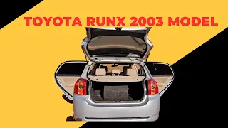 Toyota RunX 2008 Review - A Classic Compact Car with Timeless Charm