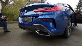 BMW 8 Series (G15) M850i M Performance exhaust sound