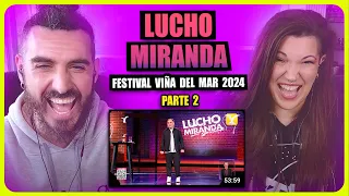 👉 LUCHO MIRANDA - FESTIVAL DE VIÑA DEL MAR 2024 | PARTE 2 | Somos Curiosos