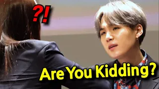 Why did BTS SUGA Scold a Student ARMY at the Fan Meeting..?