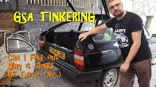 Citroen GSA tinkering- fuel stink and gearbox leak