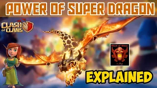 Super Dragon , new super troop , Power of super dragon explained Clash of clans Tamil #Shan