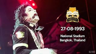 Michael Jackson | Dangerous Tour live in Bangkok, Thailand - Aug 27, 1993 (Incomplete)