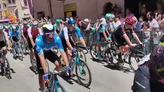 L'ottava tappa del Giro d'Italia prende il via da Spoleto