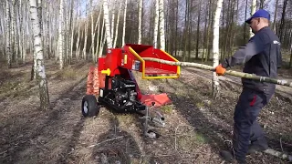 IDEALNY DO PRAC W TERENIE  - RĘBAK SPALINOWY RS100 OFFROAD