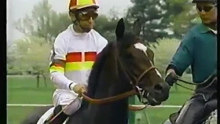 Laffit Pincay Jr. Wins the 2001 Toyota Blue Grass Stakes (G1) aboard Millennium Wind