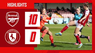 HIGHLIGHTS | Arsenal vs Gillingham (10-0) | Vitality Women's FA Cup