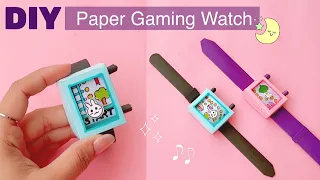 DIY Paper Gaming Watch ⌚ | Easy way to make paper watch & Game | Have Fun with these easy DIY Ideas