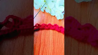 crochet a perfect simple stitch 😍#crochet #woolcrochetawork