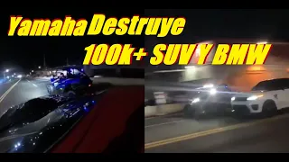 Yamaha YXZ Destruye 100k+ SUV Y BMW ( A lo Fast and Furious )