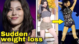 Netizens shocked at Sana's recent weight loss #kpop