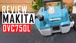 Review of Makita DVC750L Hoover