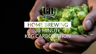 Homebrew Experiment: Force Carb Kegs in 30 Minutes