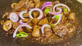 Tawa Kaleji Recipe | Mutton Liver masala recipe | Mutton Liver dhaba style