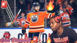 NBA FAN REACTS LEON DRAISAITL NHL HIGHLIGHTS | REACTION VIDEO | EDMONTON OILERS HIGHLIGHTS