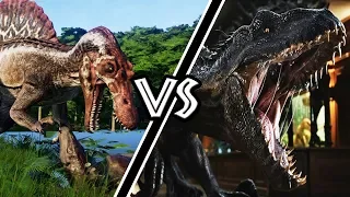 SPINOSAURUS VS INDORAPTOR ¿Quién Gana? | Versus