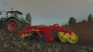 Fendt 1050 Vario + Vaderstad Carrier XL 825