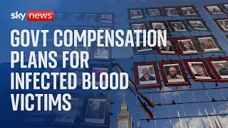 Government announces plan to compensate infected blood victims