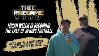 Micah Welch is becoming the talk of spring football for Deion “Coach Prime” Sanders & Colorado