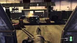 Homefront - Humvee Turret gameplay (Single player) [Xbox 360]