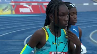 CARIFTA49: 100m U-17 Girls Semi-Final 2 | SportsMax TV