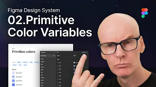 Figma Design System: 02 Primitive Color Variables