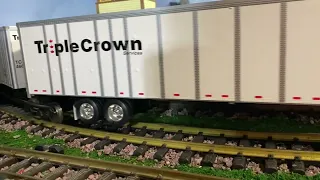 G Scale Triple Crown RoadRailers with working EOTDevice.  Norfolk Southern