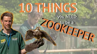 10 things you NEED to be a ZOOKEEPER