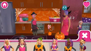 Barbie Dreamhouse Adventures - Halloween Party - Simulation Game - P1