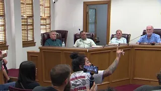 Community, outside supporters have heated discussion with Uvalde City Council