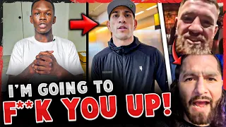 Emotional Israel Adesanya SENDS MESSAGE to Alex Pereira! Conor McGregor & Jorge Masvidal! UFC 287