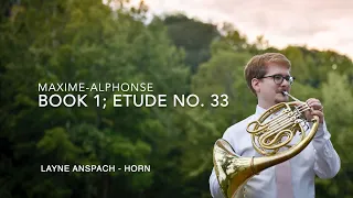 Maxime-Alphonse: Book 1, Etude No. 33; 200 New Melodious and Progressive Studies