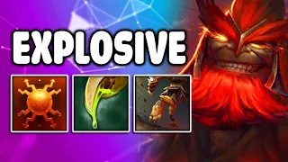 Broken Combo Bulwark + Caustic Finale + Track | Dota 2 Ability Draft