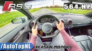 564HP AUDI RS3 Klasen | LOUD! REMUS EXHAUST | POV Test Drive by AutoTopNL