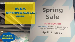 Shop the IKEA SPRING SALE with me! April 2024