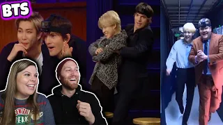 BTS Hide & Seek on The Late Late Show with James Corden and Ashton Kutcher | HILARIOUS REACTION !