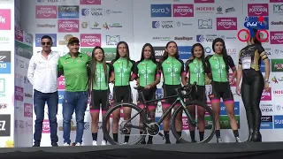 Resumen presentación de equipos Vuelta a Colombia Femenina en Sopó