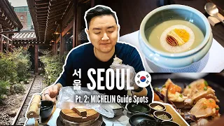 Trying Restaurants in Seoul That Are in the MICHELIN Guide