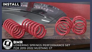 🔥Lower Look for Your S550/Ecoboost🔥| BMR Springs