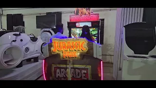 Gun Shooting Jurassic Park 55''  2PL  Arcade Game