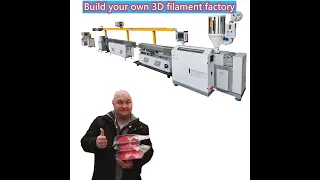 Build Your Own 3d Printer Filament Factory !  3D printer filament extruder machine.