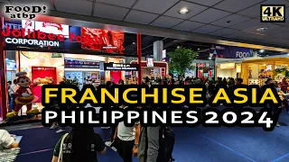 4K || FRANCHISE ASIA PHILIPPINES 2024 | Biggest & Best local & foreign franchises in the Philippines