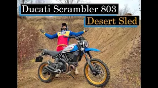 Jeli Motors: Ducati Desert Sled 803. A csupasz pisztoly / The naked gun❗ (With EN subtitles)