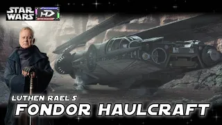 The ship with all the hidden gems! Luthen Rael's Fondor Haulcraft - Star Wars Andor