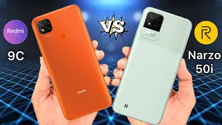 Redmi 9c Vs Realme Narzo 50i Full Comparison | Which Phone Is Best Under 20K ⚡️