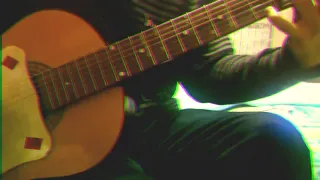 3 - Am. Russian 7 string guitar. Percussive fingerstyle. Русская семиструнная гитара. Фингерстайл.