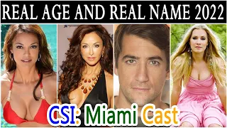 CSI Miami Cast Real Age And Real Name 2022 New Video